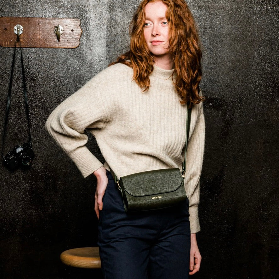 Gabrielle le sac à main en cuir des maisons de luxe
