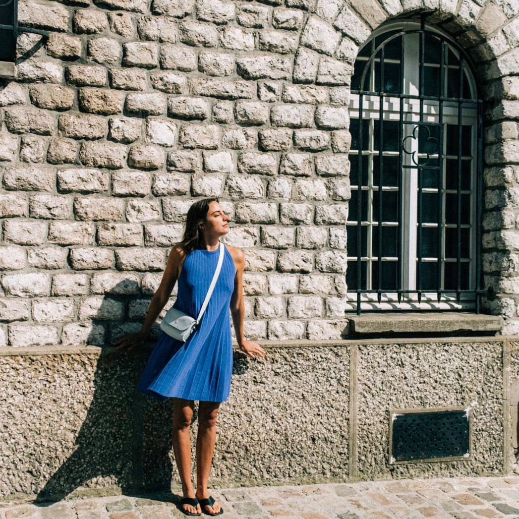 Gabrielle, the leather handbag of luxury houses