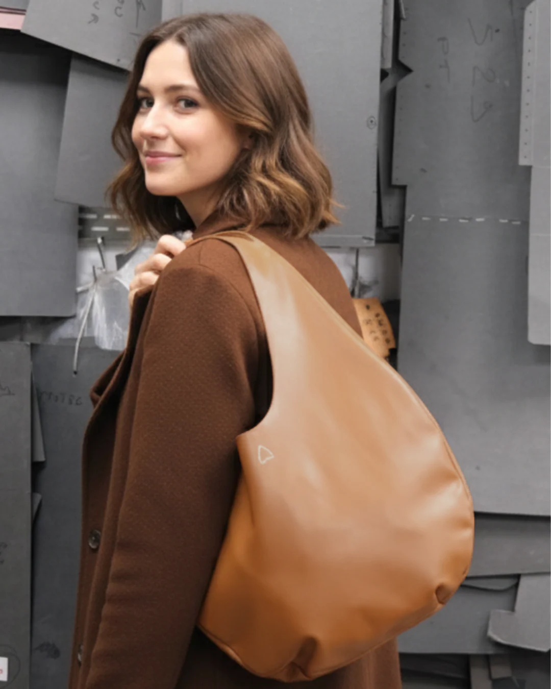 Le cabas Amantine Camel