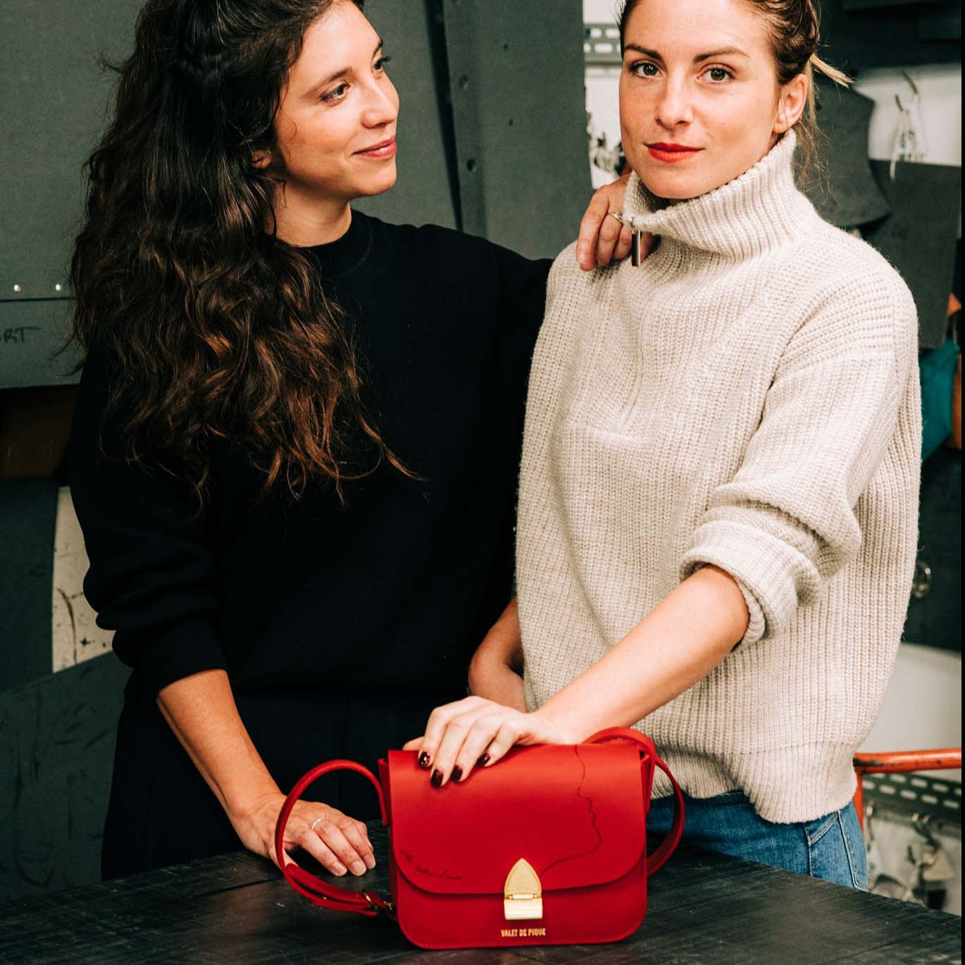 Sac à main Colette Rouge | Valet de Pique x Alexis Michalik