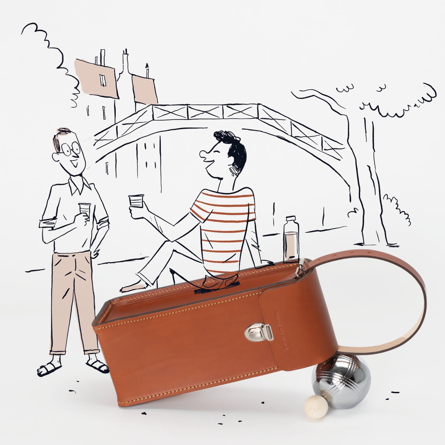 Le sac de pétanque Hugues x La ville de Paris