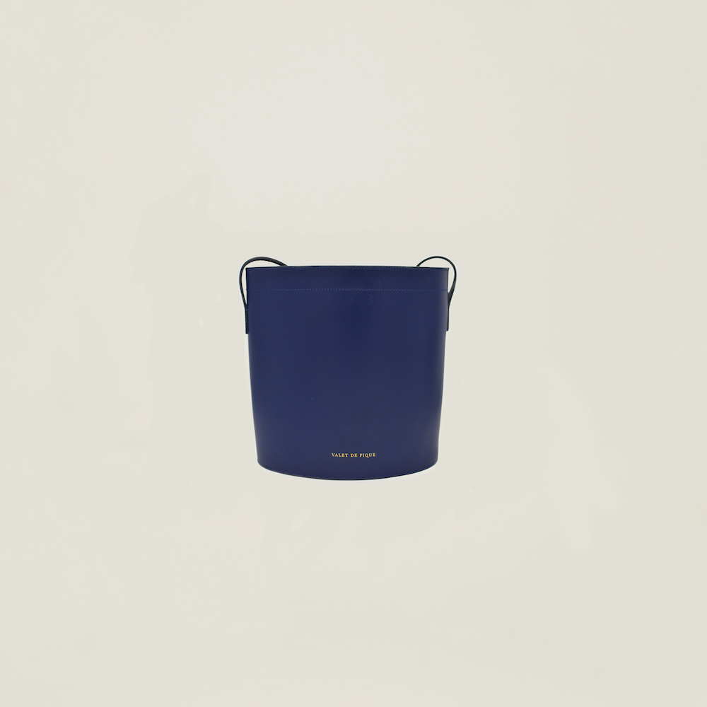 Sac seau Judith Bleu Marine | Valet de Pique x Tour Eiffel