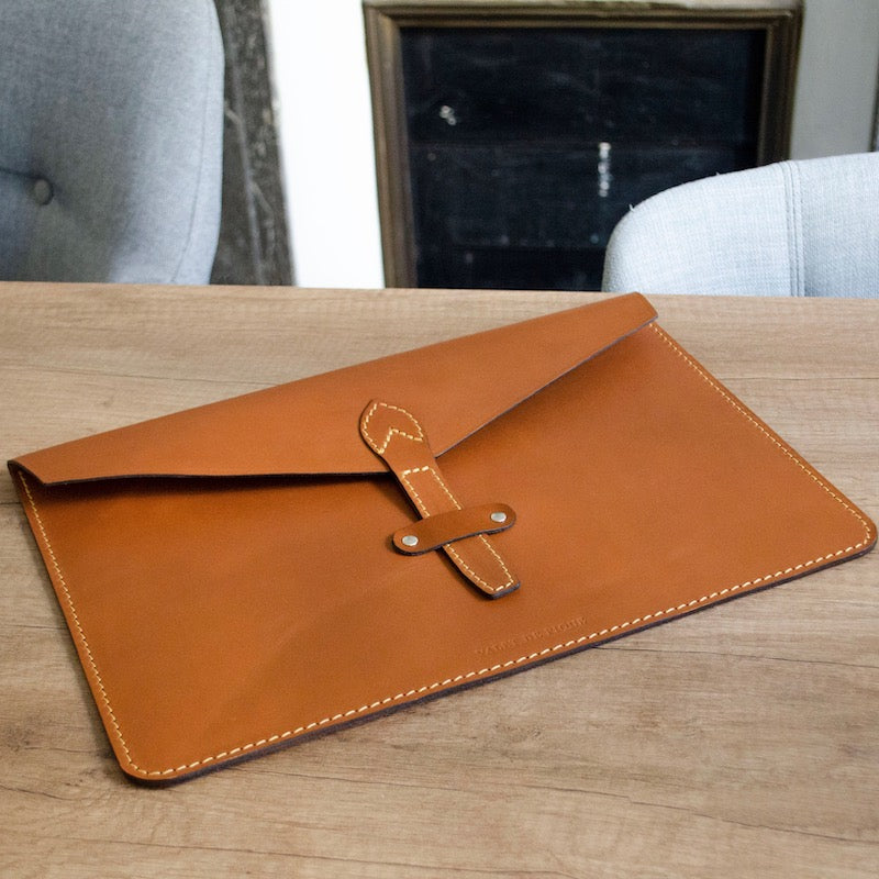 Pochette Honoré - En cuir upcyclé