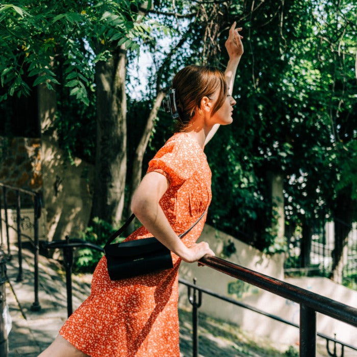 Gabrielle le sac à main en cuir des maisons de luxe