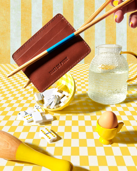 Gustave, slim leather wallet 