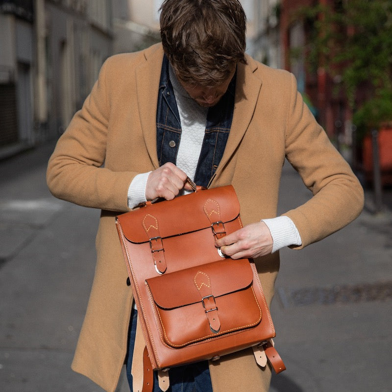 Alphonse leather backpack ♗ 