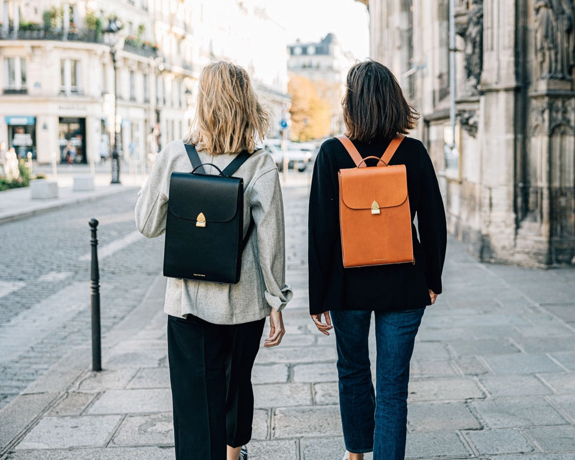 Sac à dos en cuir pour femme, Made in France 🇫🇷