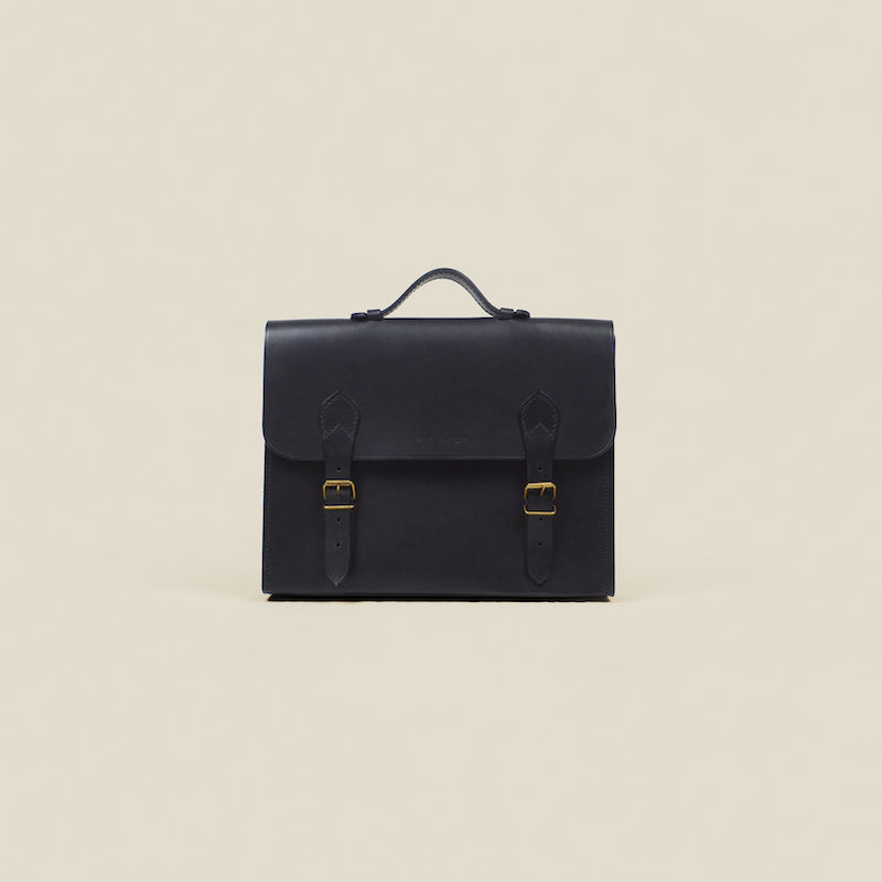 Porte-documents en cuir noie france homme