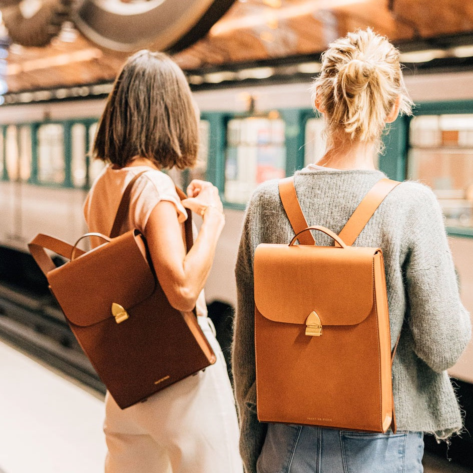 Sac à dos en cuir pour femme, Made in France 🇫🇷